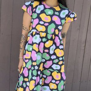 Nooworks Frida Dress in Eggs pattern size 3x